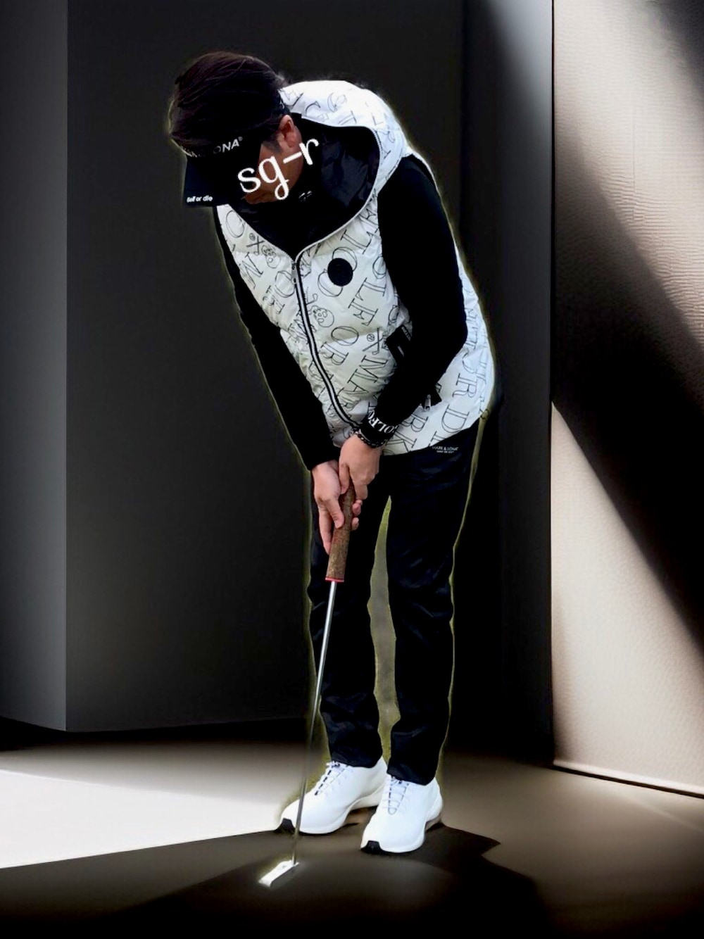 MARK & LONAのサンバイザーを使ったメンズ人気ファッション