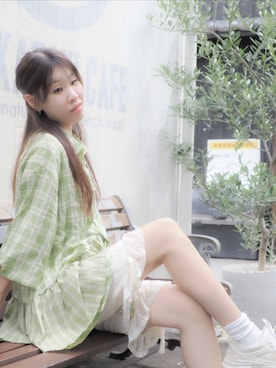 「H&M（エイチ・アンド・エム）のアイテム」を使った、ひぃﾁｬﾝrrrrttttssssさん（レディース・161cm）の秋コーディネート