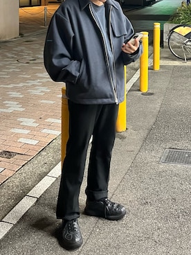 「RAGEBLUE（レイジブルー）のアイテム（ジャケット/アウター）」を使った、NOBUさん（メンズ・169cm）の秋コーディネート