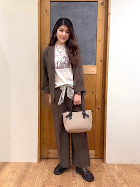 Ayana.さん（レディース・168cm）の春コーディネート