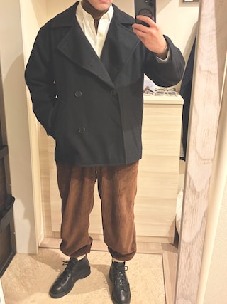 MHL.（エムエイチエル）の「COARSE WOOL MELTON（ピーコート）」 - WEAR