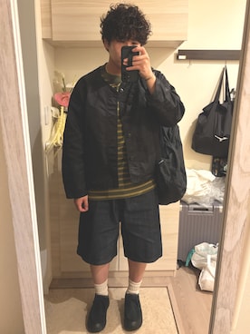 「KEEN（キーン）のアイテム」を使った、MIKEさん（メンズ・173cm）の春コーディネート