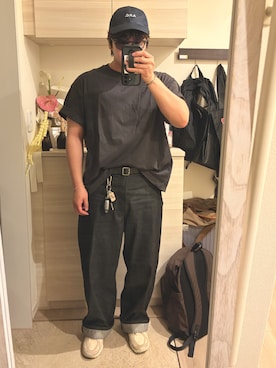 「JOURNAL STANDARD（ジャーナルスタンダード）のアイテム」を使った、MIKEさん（メンズ・173cm）の夏コーディネート