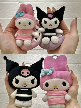 「LOWRYS FARM（ローリーズファーム）の【サンリオキャラクターズ】ヌイキーホルダー8 647243/GOODS（キーホルダー、その他）」を使った、もえりんさん（レディース）の春コーディネート