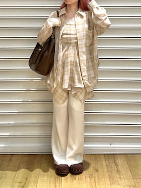 もえりんさん（レディース・150cm）の春コーディネート