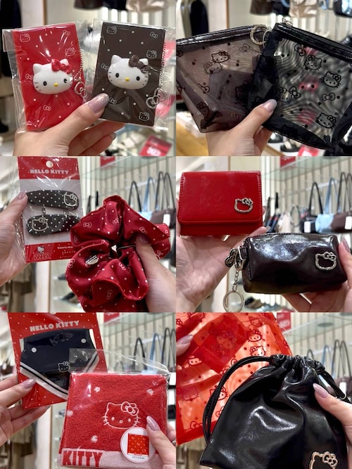 LOWRYS FARM（ローリーズファーム） ハンカチ 「HELLO KITTY」DOTmini