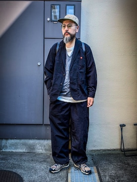 「thisisneverthat（ディスイズネバーザット）のアイテム」を使った、あらたくんさん（メンズ・179cm）の秋コーディネート