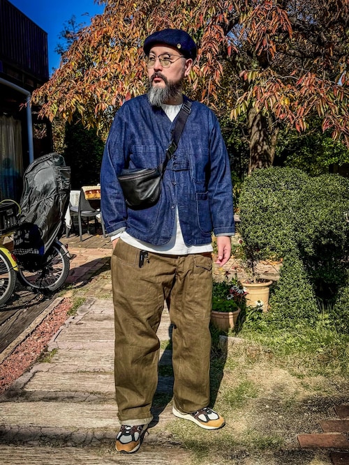 イギリス軍 1950's ヴィンテージ グリーンデニム トラウザー MADE OF