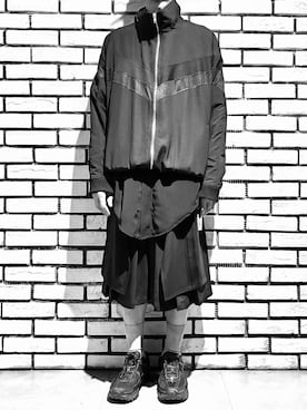 「アイテム（スタジャン）」を使った、rechic clothing shopさん（メンズ・171cm）の春コーディネート