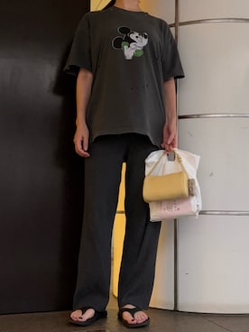 「アイテム（ピアス（両耳用））」を使った、𝗒𝗎𝗄𝖺さん（レディース・167cm）の秋コーディネート
