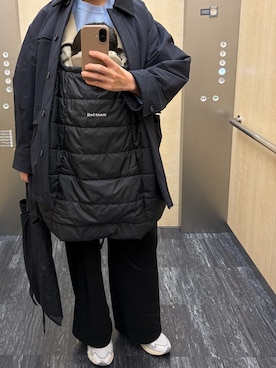 「CLANE（クラネ）のアイテム」を使った、𝗒𝗎𝗄𝖺さん（レディース・167cm）の冬コーディネート