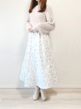 「アイテム（ペットグッズ）」を使った、まりかお☺︎さん（レディース・161cm）の春コーディネート