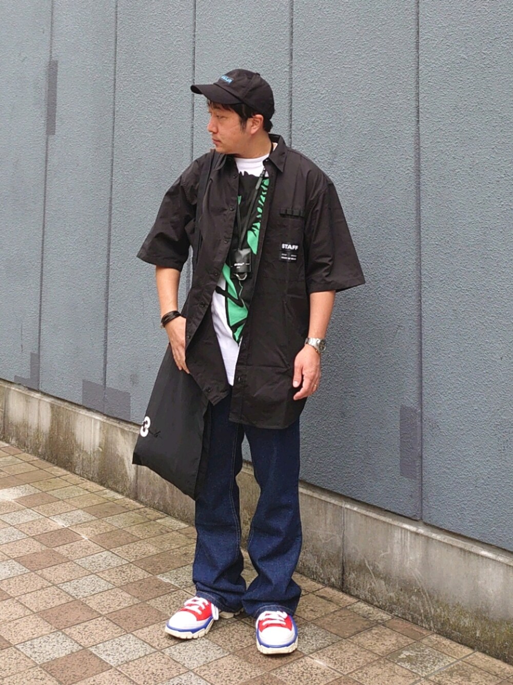 RAFSIMONS ラフシモンズ プリント ノースリーブ トップス 2XL RAF SIMONS - ラフシモンズ アーカイブ REDUX KOLLAPS