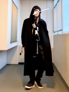 「TOM FORD（トム フォード）のアイテム」を使った、Masato Kurosakiさん（メンズ・174cm）の冬コーディネート