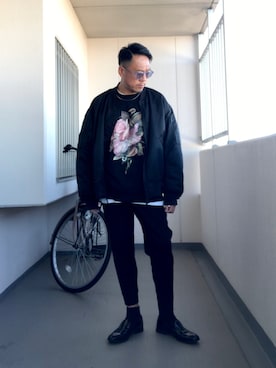 スウェットを使った q のメンズ人気ファッションコーディネート Wear