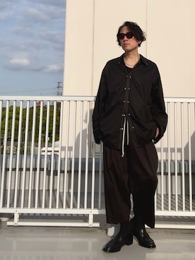「おっさん」｜Masato Kurosakiさん（メンズ・174cm）の春コーディネート