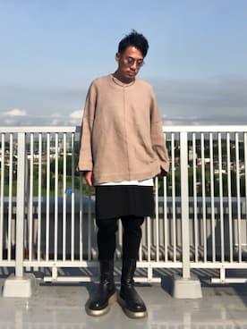 「マルジェラ」｜「アイテム（その他）」を使った、Masato Kurosakiさん（メンズ・174cm）の春コーディネート