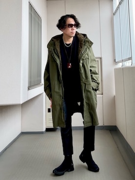 「1017 ALYX 9SM（アリクス）のアイテム」を使った、Masato Kurosakiさん（メンズ・174cm）の冬コーディネート