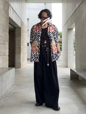 「TOM FORD（トム フォード）のアイテム」を使った、Masato Kurosakiさん（メンズ・174cm）の夏コーディネート