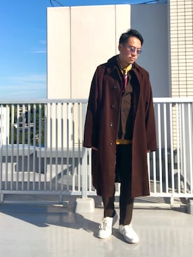 「秋のカフェオレコーデ」｜「アイテム（その他）」を使った、Masato Kurosakiさん（メンズ・174cm）の秋コーディネート