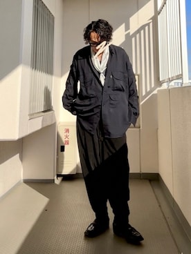 「CTHY（シティ）のアイテム」を使った、Masato Kurosakiさん（メンズ・174cm）の春コーディネート