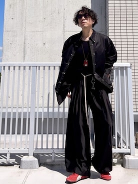 「CTHY（シティ）のアイテム」を使った、Masato Kurosakiさん（メンズ・174cm）の春コーディネート