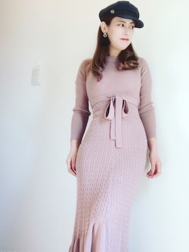 「アイテム（ワンピース/ドレス）」を使った、⭐️KAoRI⭐️さん（レディース・160cm・40代）の秋コーディネート