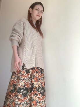 「AMERICAN HOLIC（アメリカンホリック）のアイテム」を使った、⭐️KAoRI⭐️さん（レディース・160cm・40代）の秋コーディネート