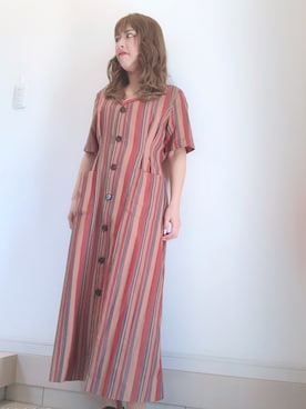 「アイテム（ワンピース/ドレス）」を使った、⭐️KAoRI⭐️さん（レディース・160cm・40代）の秋コーディネート