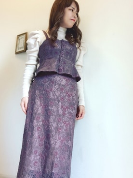 「アイテム（ワンピース/ドレス）」を使った、⭐️KAoRI⭐️さん（レディース・160cm・40代）の秋コーディネート