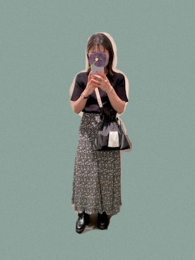 「シアタープロダクツ(THEATRE PRODUCTS)」｜「アイテム（アナログ腕時計）」を使った、𝙼.さん（レディース・157cm）の秋コーディネート