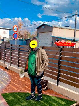 「アイテム（パーカー）」を使った、Amnaさん（レディース・163cm・20代）の冬コーディネート