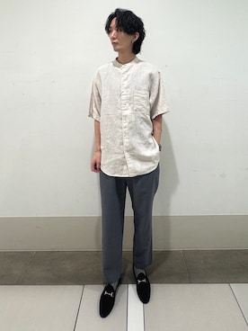 大源さん（メンズ・183cm）の夏コーディネート