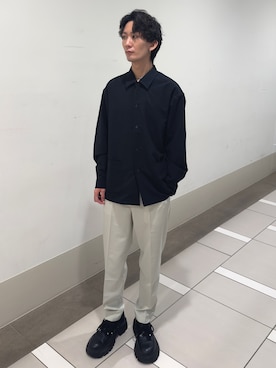 大源さん（メンズ・183cm）の春コーディネート