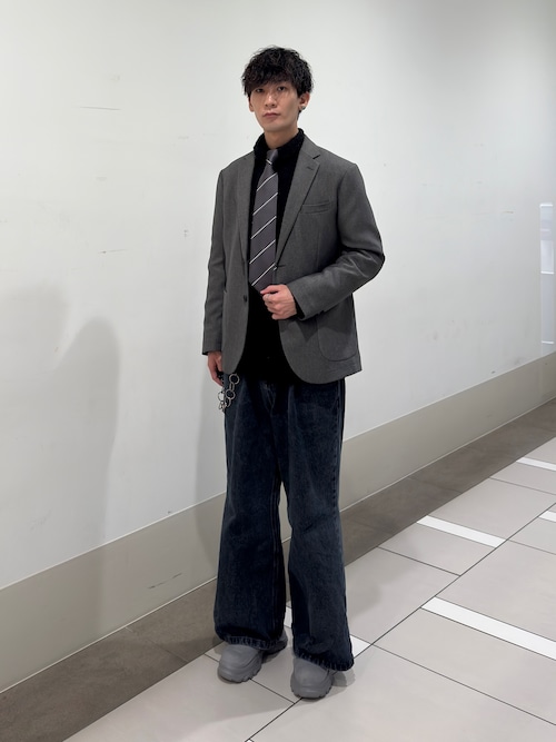 セール】LIFE STYLE TAILOR ツイードライクコンフォータブルジャケット セール】LIFE STYLE TAILOR ツイードライクコンフォータブルジャケット