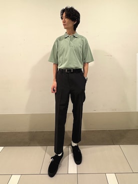 大源さん(メンズ・183cm)の春コーディネート