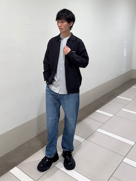 大源さん（メンズ・183cm）の春コーディネート