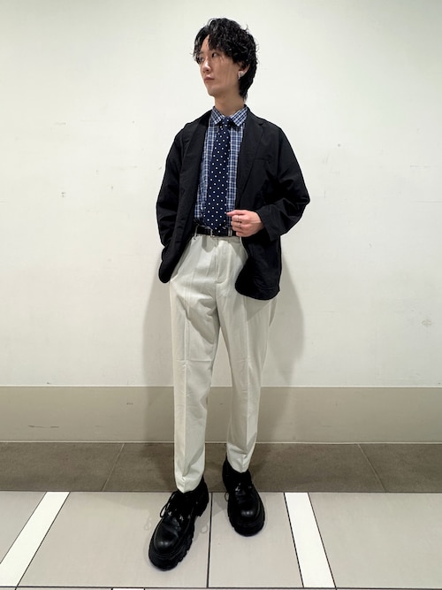 LIFE STYLE TAILOR ネイビーシリーズスタンダードタイ（ネクタイ