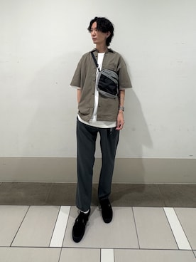 大源さん(メンズ・183cm)の夏コーディネート