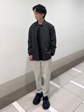 大源さん（メンズ・183cm）の春コーディネート