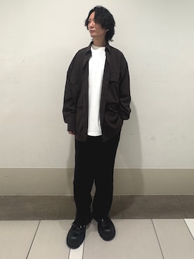 大源さん（メンズ・183cm）の夏コーディネート