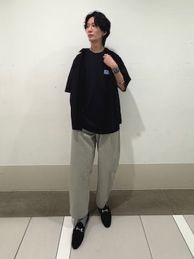 大源さん(メンズ・183cm)の春コーディネート