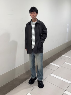 大源さん（メンズ・183cm）の冬コーディネート