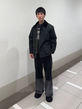 大源さん（メンズ・183cm）の冬コーディネート