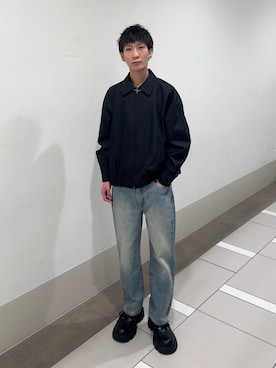 大源さん（メンズ・183cm）の冬コーディネート