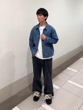 大源さん（メンズ・183cm）の春コーディネート