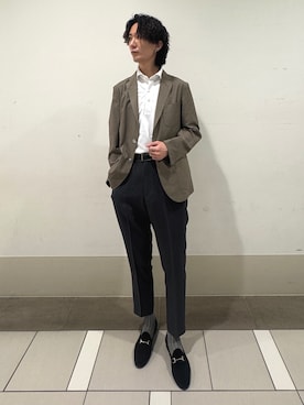 大源さん（メンズ・183cm）の夏コーディネート