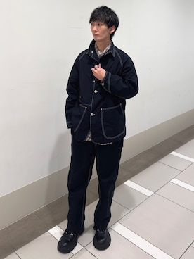 大源さん（メンズ・183cm）の春コーディネート