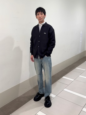 大源さん（メンズ・183cm）の冬コーディネート