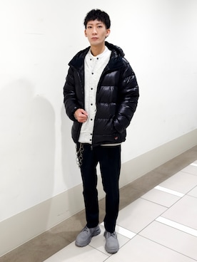 大源さん(メンズ・183cm)の冬コーディネート